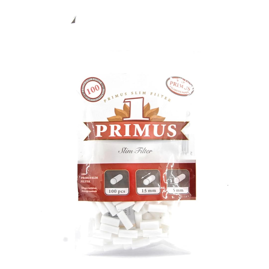 PRIMUS Cigaretové filtre  Slim 6 mm 100 kusov/ Balenie