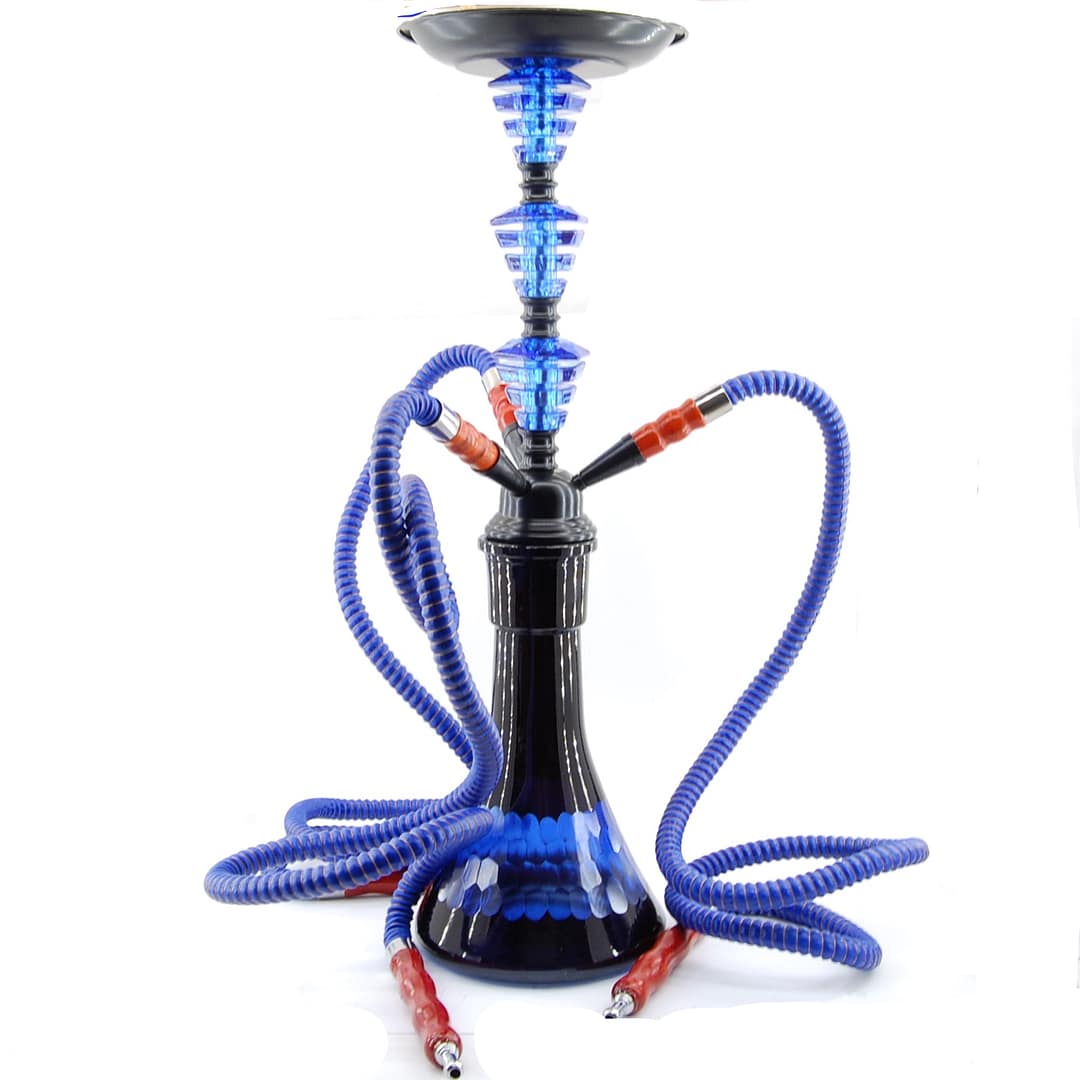 HOOKAH  SHISHA vodná fajka 51  cm- 5-5542- Modrá