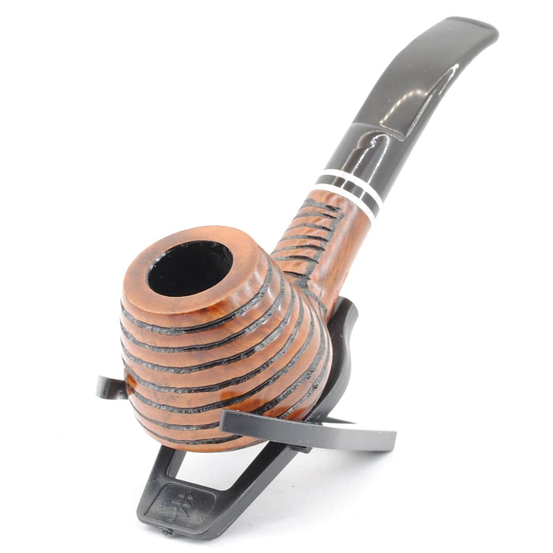 ANGELO  Fajkový set- Drevená fajka, puzdro, čistiace tyčinky, dusitko, filtre, stojan-300110