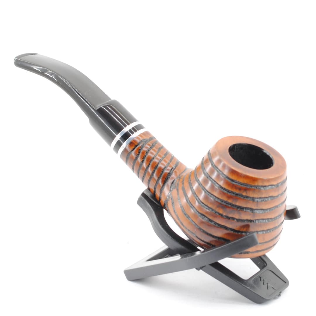 ANGELO  Fajkový set- Drevená fajka, puzdro, čistiace tyčinky, dusitko, filtre, stojan-300110