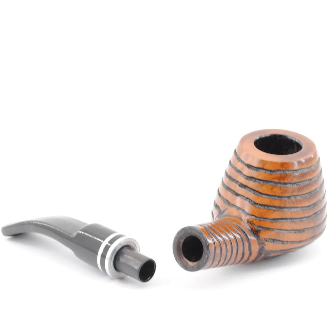 ANGELO  Fajkový set- Drevená fajka, puzdro, čistiace tyčinky, dusitko, filtre, stojan-300110