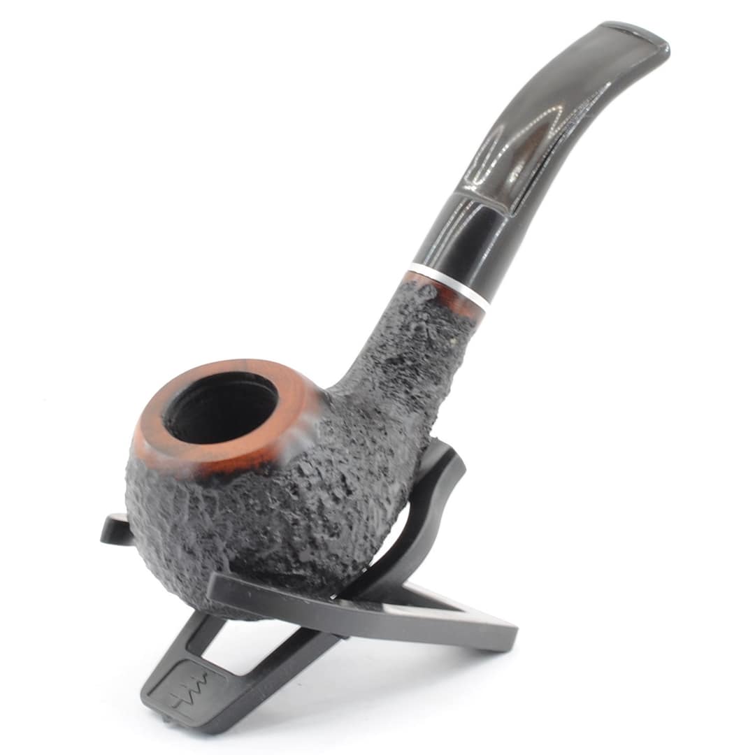 ANGELO Fajkový set- Drevená fajka, puzdro, čistiace tyčinky, dusitko, filtre, sporič, stojan- 300140