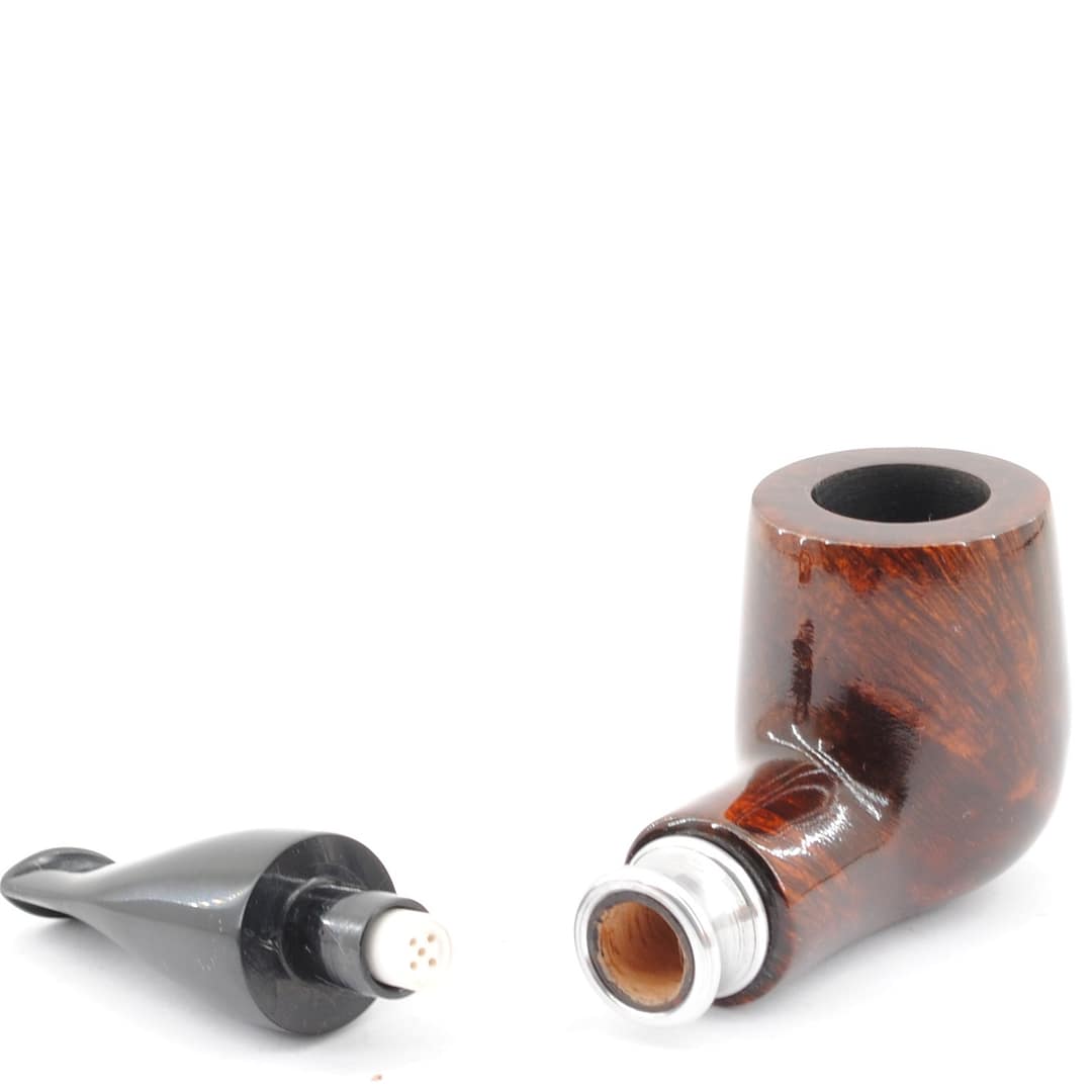 Mr. Brog  Fajkový set- Drevená fajka, puzdro, čistiace tyčinky, fajkový príbor, filtre, stojan- 2-69-100