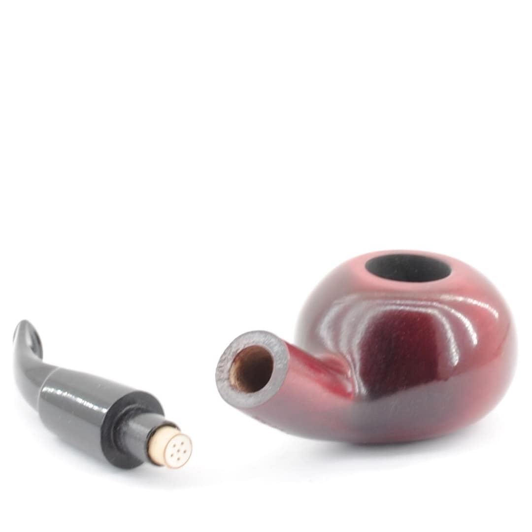 Mr. Brog  Fajkový set- Drevená fajka, zapaľovač, čistiace tyčinky, dusitko, filtre, stojan- 48-6