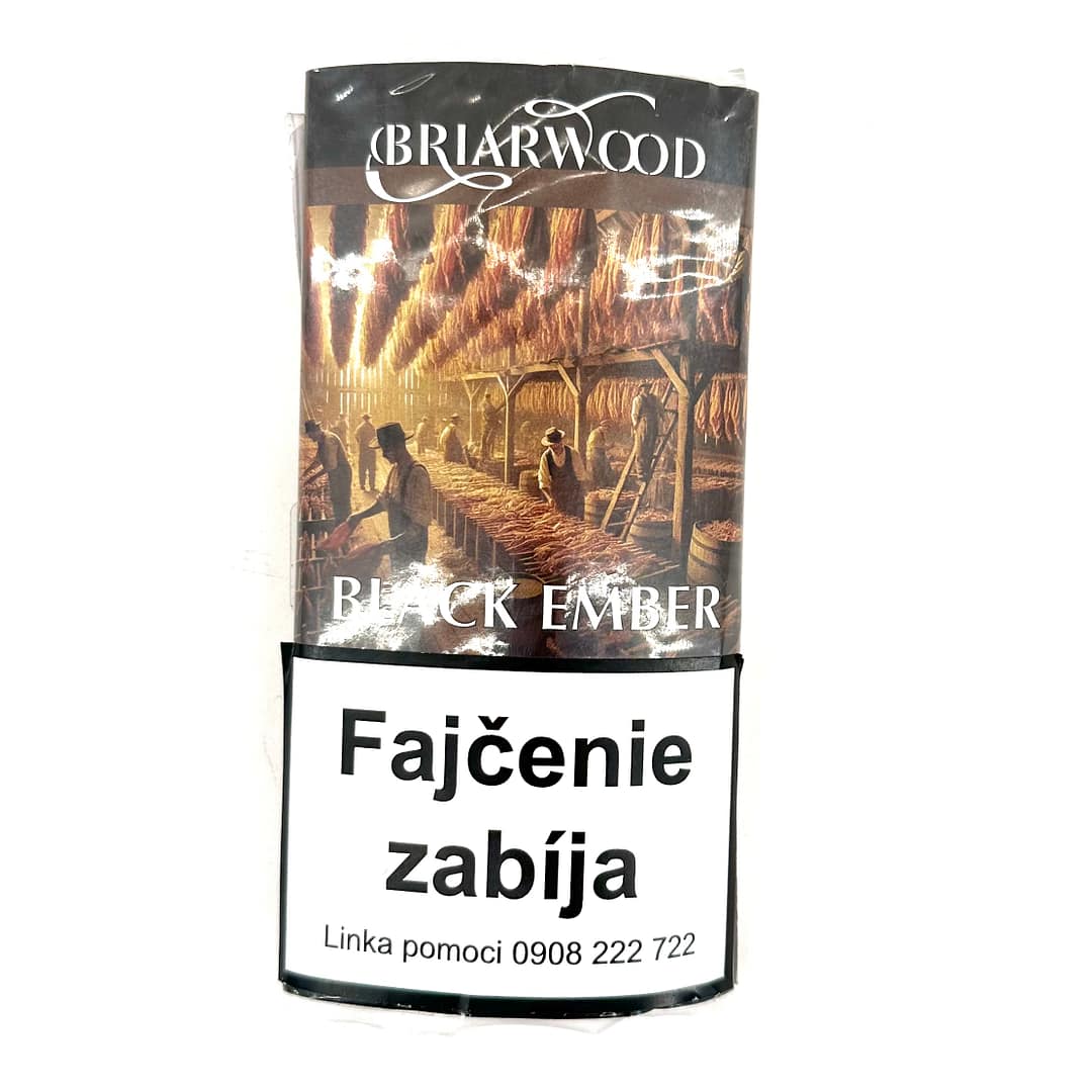 BRIARWOOD - fajkový tabak BLACK EMBER 40g