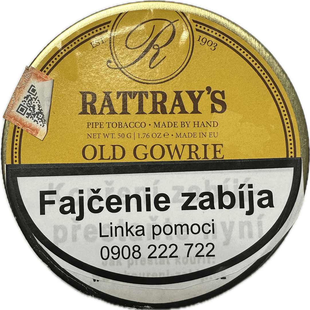RATTRAYS - Fajkový tabak RATTRAYS old gowrie 50g 1 RATTRAYS - Fajkový tabak RATTRAYS old gowrie 50g
