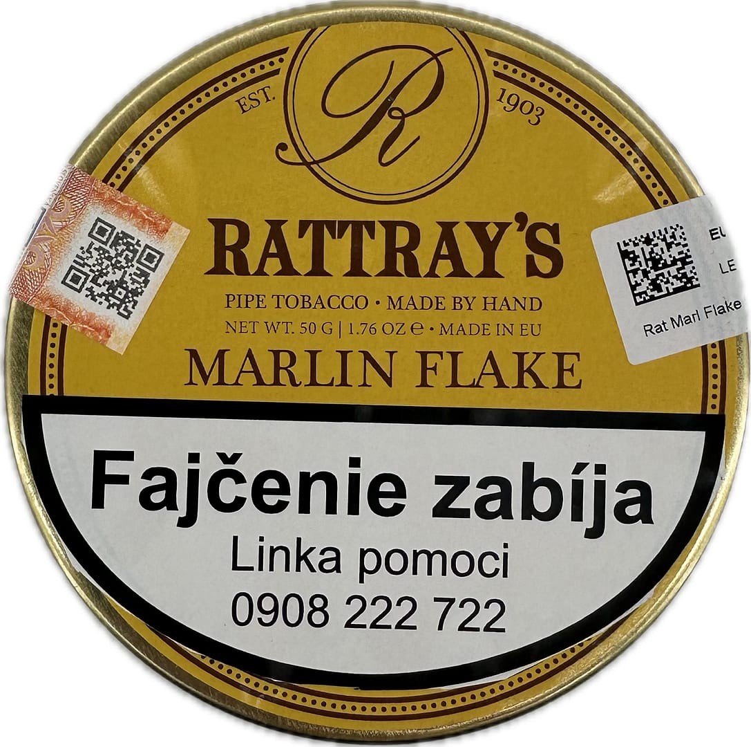 RATTRAYS - Fajkový tabak RATTRAYS Marlin Flake 50g 1 RATTRAYS - Fajkový tabak RATTRAYS Marlin Flake 50g