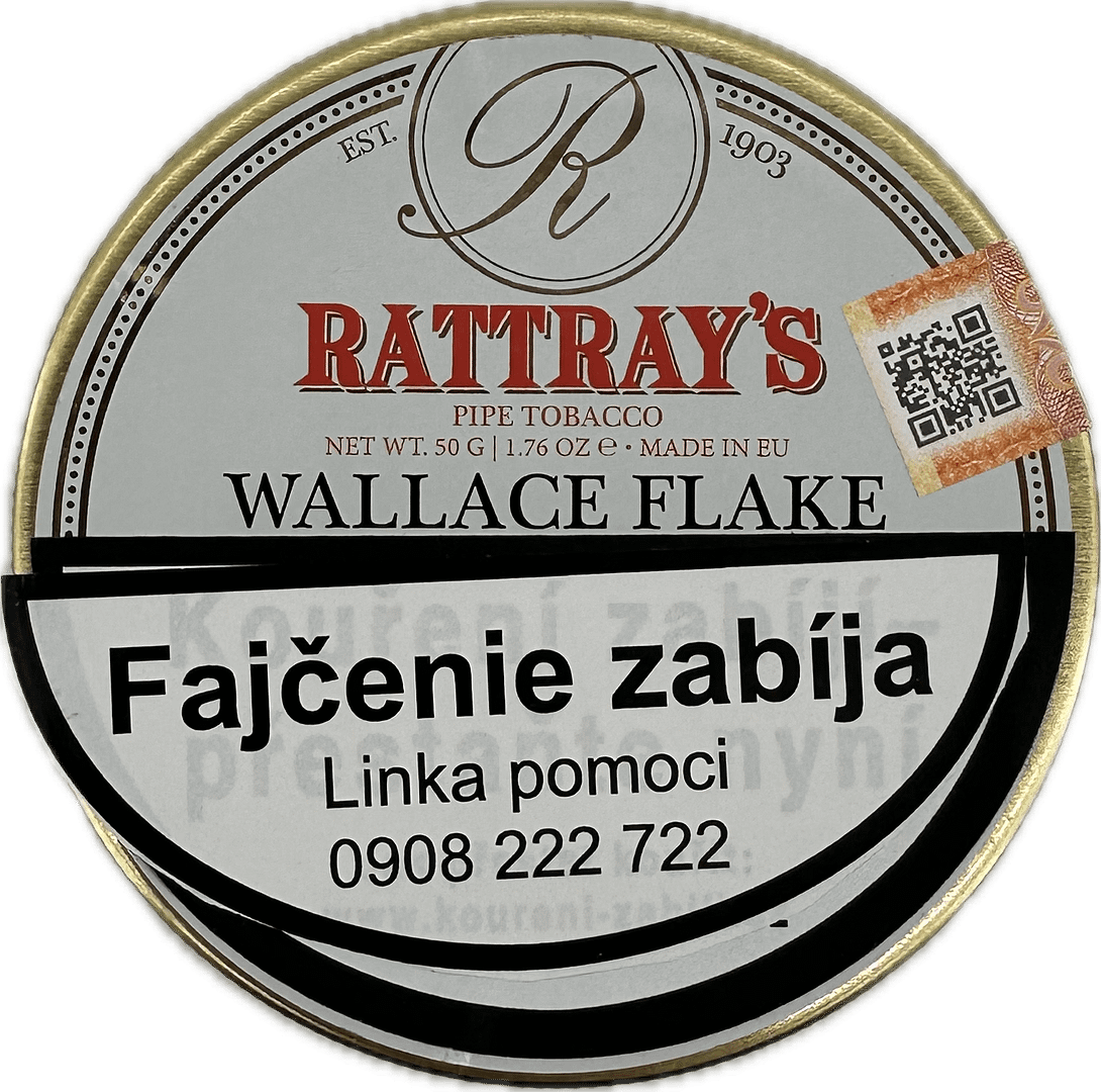 RATTRAYS - Fajkový tabak RATTRAYS Wallace Flake 50g 1 RATTRAYS - Fajkový tabak RATTRAYS Wallace Flake 50g
