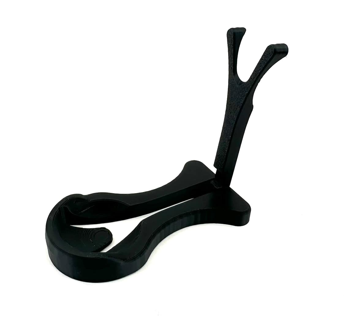 Stojan na fajku - čierny