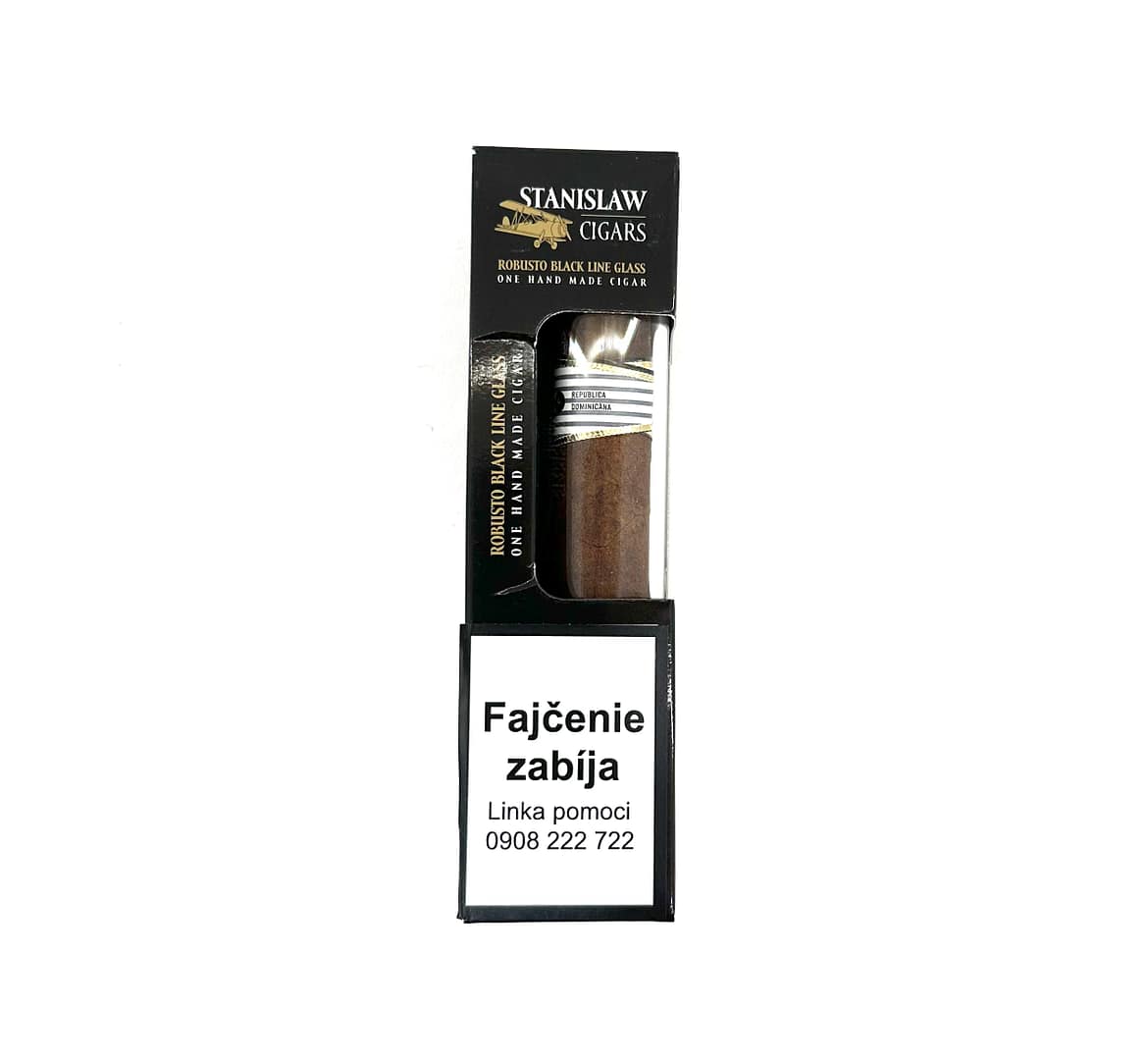 STANISLAW ROBUSTO BLACK LINE GLASS 1ks Cigara
