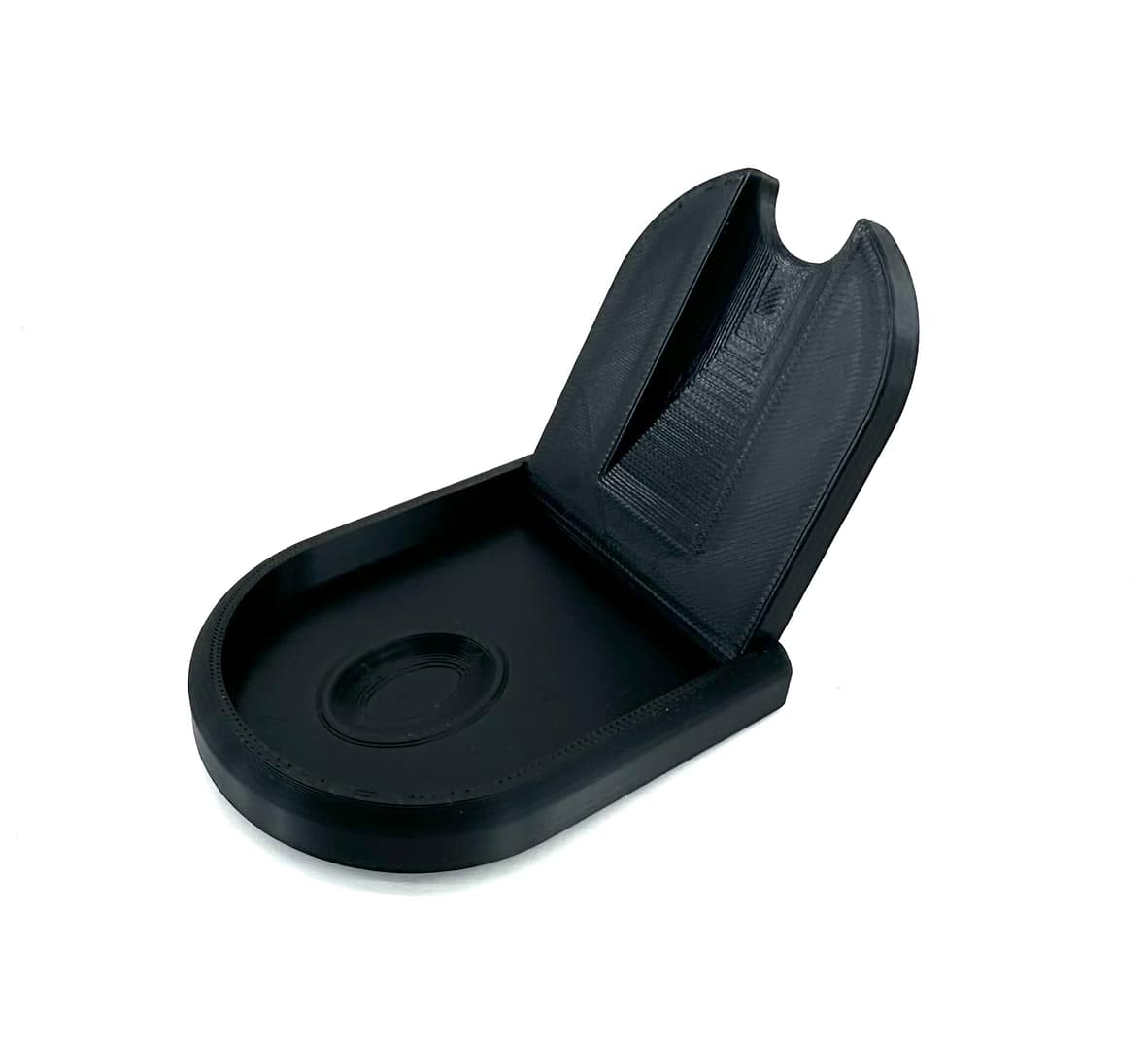 Stojan na fajku - skladací čierny