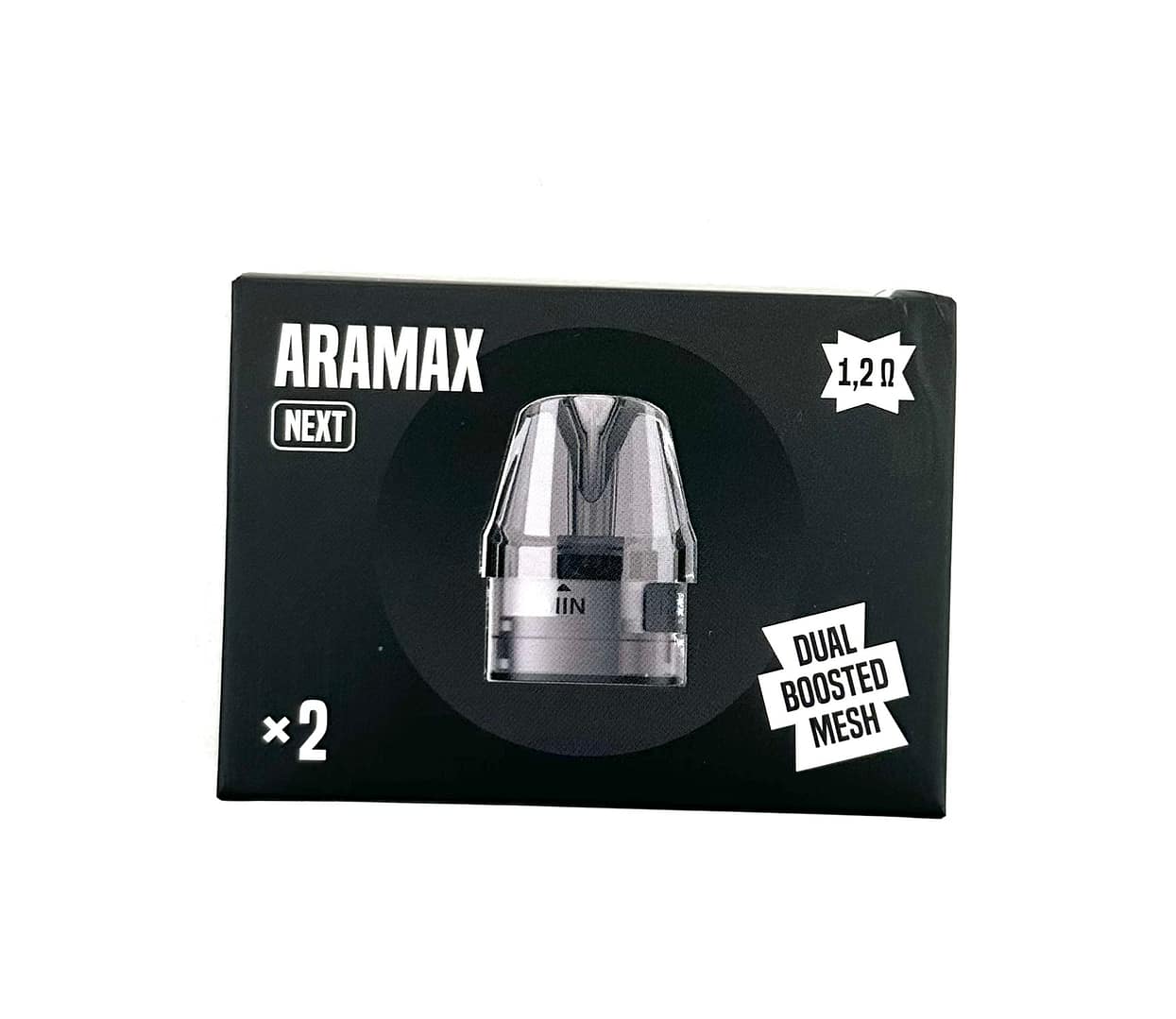 ARAMAX pod plniteľný 1,2 ohm 2ks