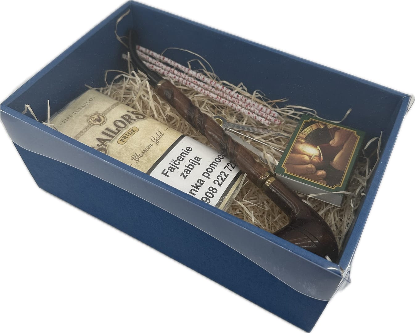 Mr. Brog- Fajový set - Fajka z hrušky, zápalky, čistiace tyčinky, fajkový príbor, tabak - 15-21 2 Mr. Brog- Fajový set - Fajka z hrušky, zápalky, čistiace tyčinky, fajkový príbor, tabak - 15-21