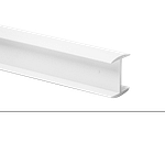 Profil H - hrúbka 18mm - biely