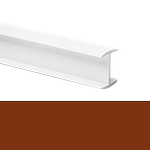 Profil H - hrúbka 18mm - hnedý