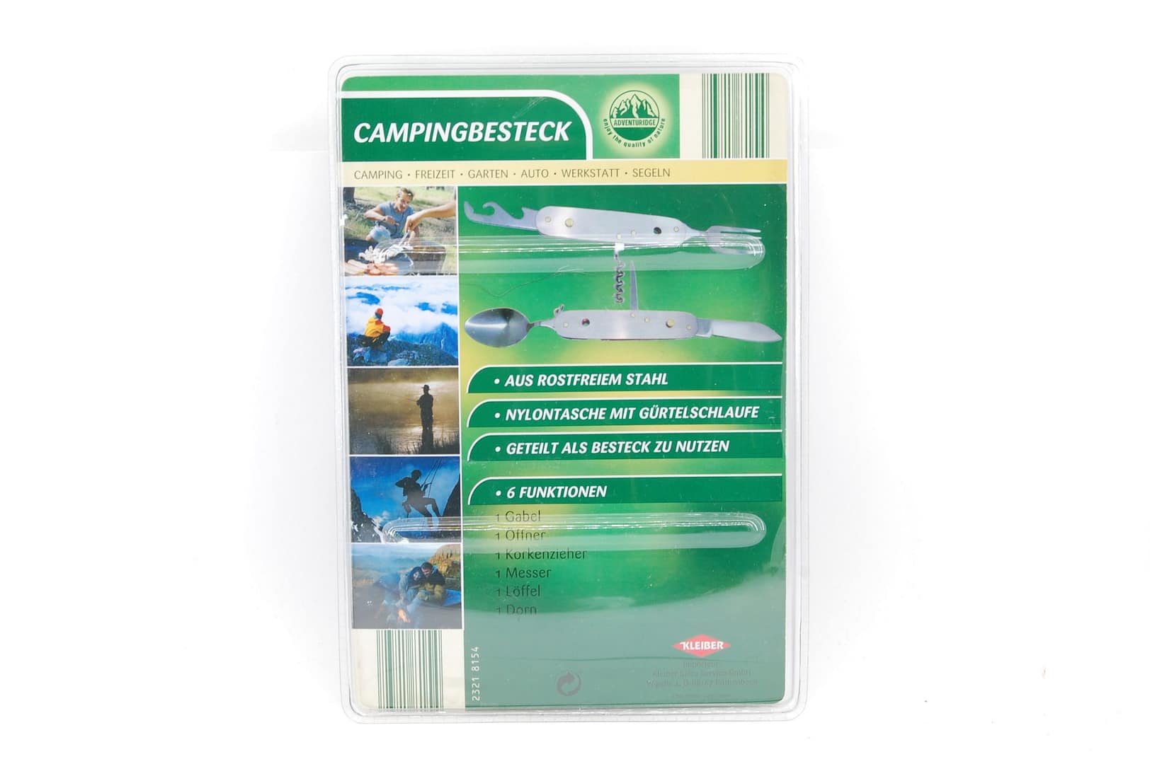 Skladací Campingový príbor- CampingBesteck