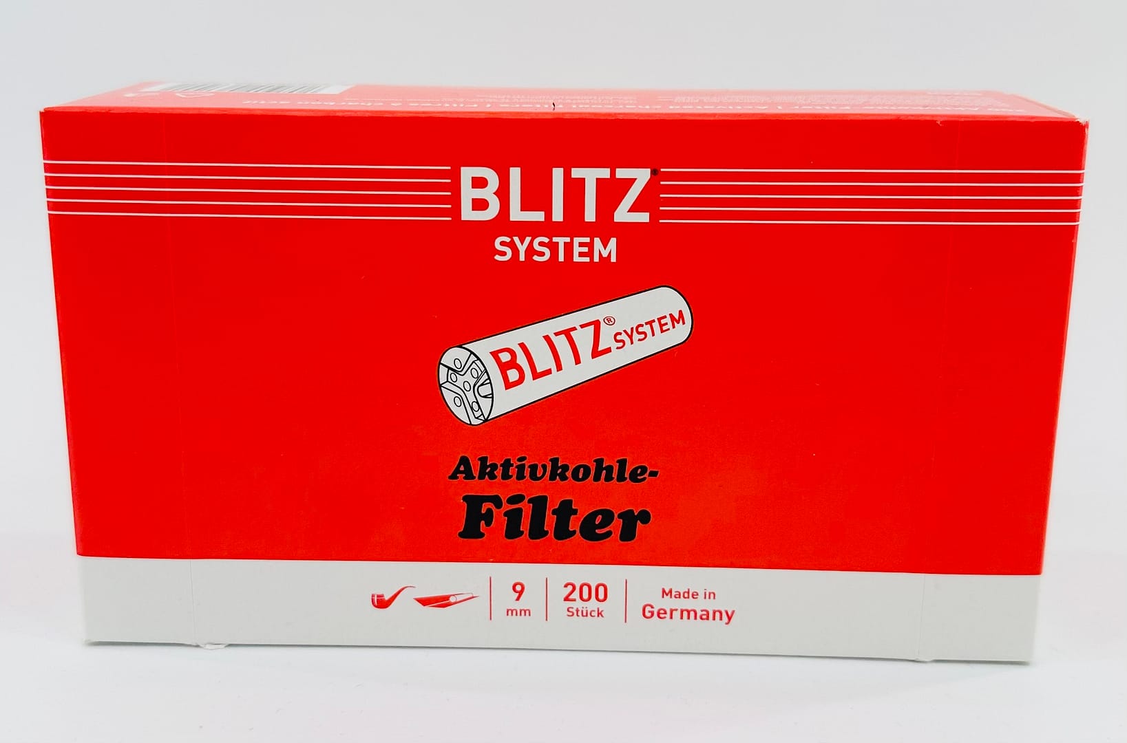 Blitz-  fajkové filtre - 9mm 200ks