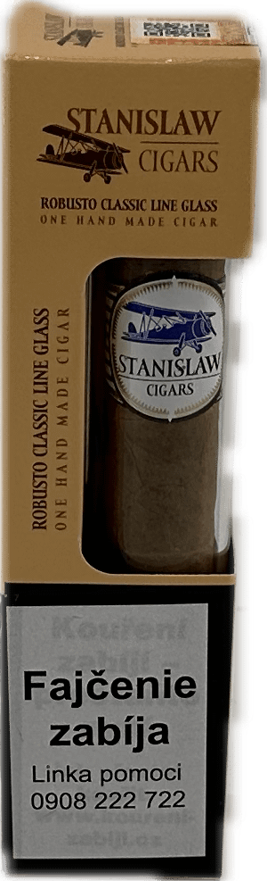 STANISLAW ROBUSTO CLASSIC LINE GLASS 1ks Cigara 1 STANISLAW ROBUSTO CLASSIC LINE GLASS 1ks Cigara