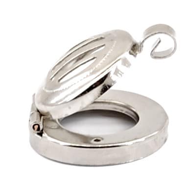 Poklop na fajku  30 mm- Strieborný