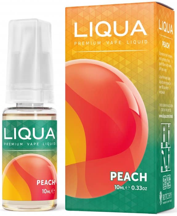 E-liquid LIQUA 10 ml  bez nikotínu - Peach