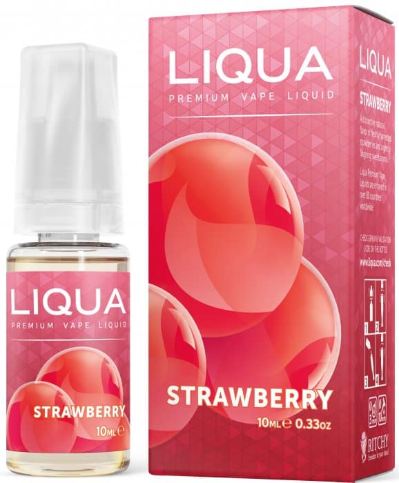 E-liquid LIQUA 10 ml   bez nikotínu - Strawberry