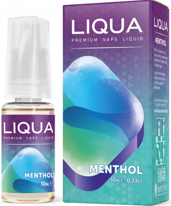 E-liquid LIQUA 10 ml   bez nikotínu - Menthol