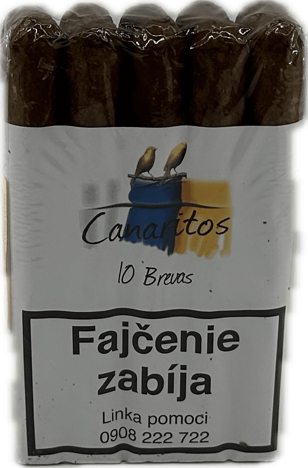CANARITOS 10 Brevas 1bal. Cigary 10ks 1 CANARITOS 10 Brevas 1bal. Cigary 10ks
