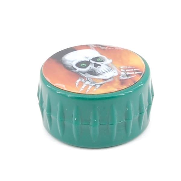 Drvička DRT129 kov/plast- zelená