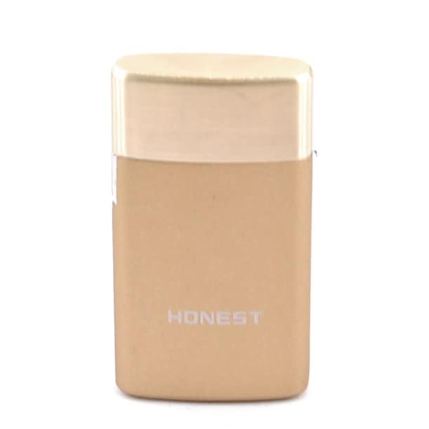 HONEST Zapaľovač+ puzdro PT084-3D- Špirálový/ Zlatý