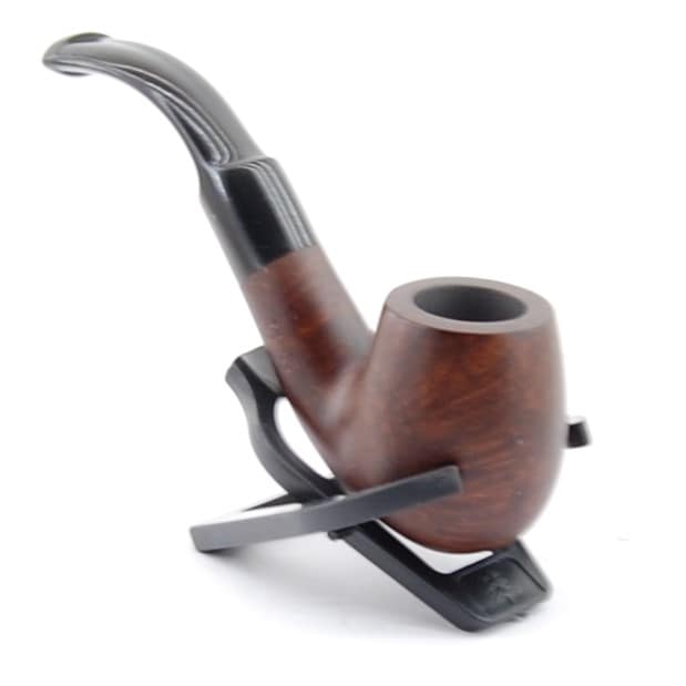 BPK Fajkový set- Drevená fajka, zapaľovač, čistiace tyčinky, filtre, stojan, chladiace kryštáliky- 73-65-9