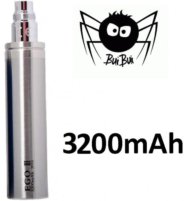 BUIBUI GS EGO III BATÉRIA 3200MAH SILVER