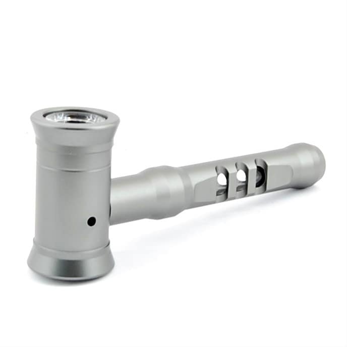 Kovová fajka- YD1400- Kov-sklo