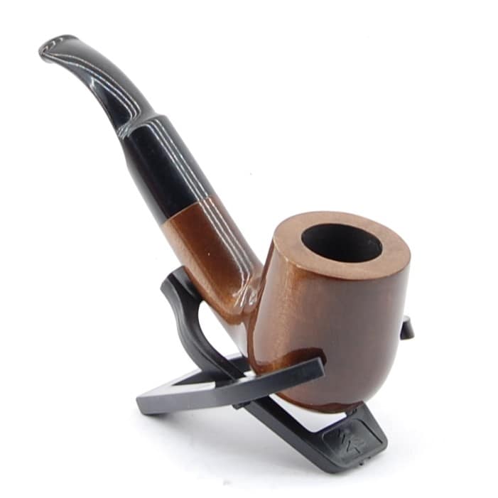 Mr. Brog  Fajkový set- Drevená fajka, zapaľovač, dusitko, filtre, chladiace kryštáliky, stojan- 5-39-15