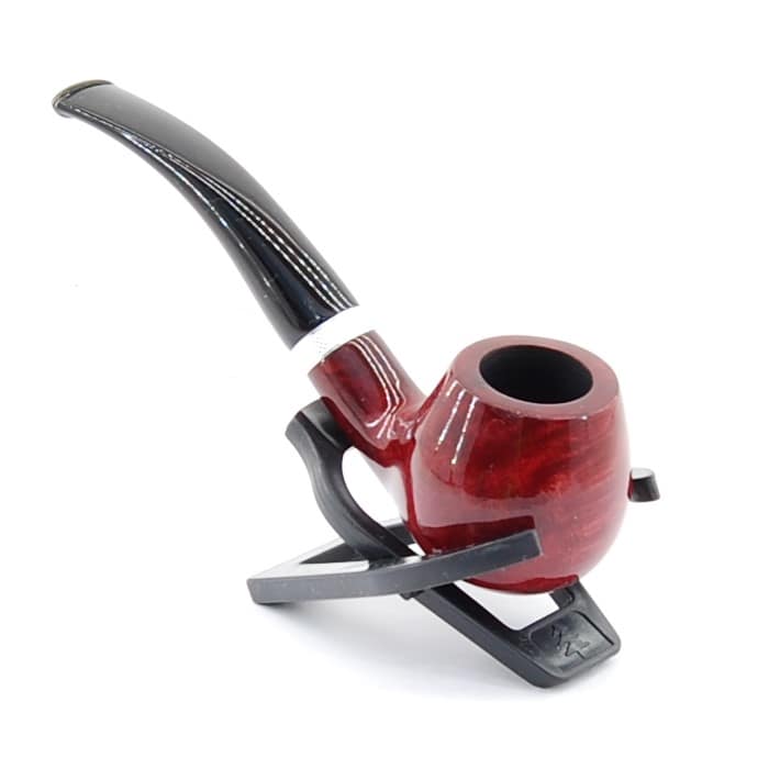 Mr. Brog-  Drevená fajka, fajkový zapaľovač, dusítko, filtre, čistiace tyčinky- Fajkový set Classic- 4