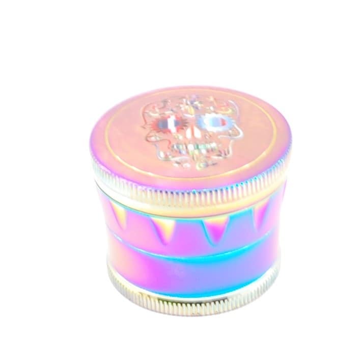 Drvička kovová- DRT-113-dúhová- Lebka