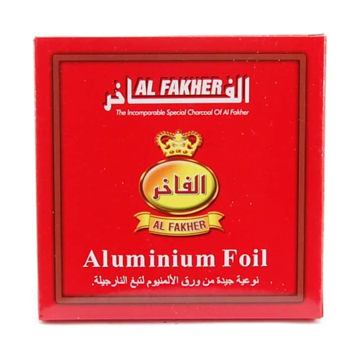 AL FAKHER Aluminium Foil- Alobal na Vodnú fajku