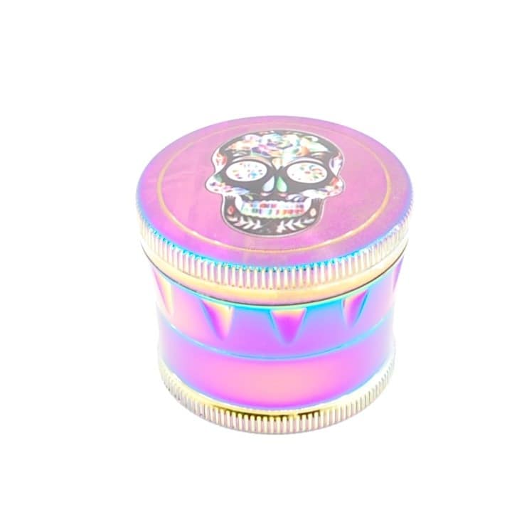 Drvička kovová- DRT-112-dúhová- Lebka