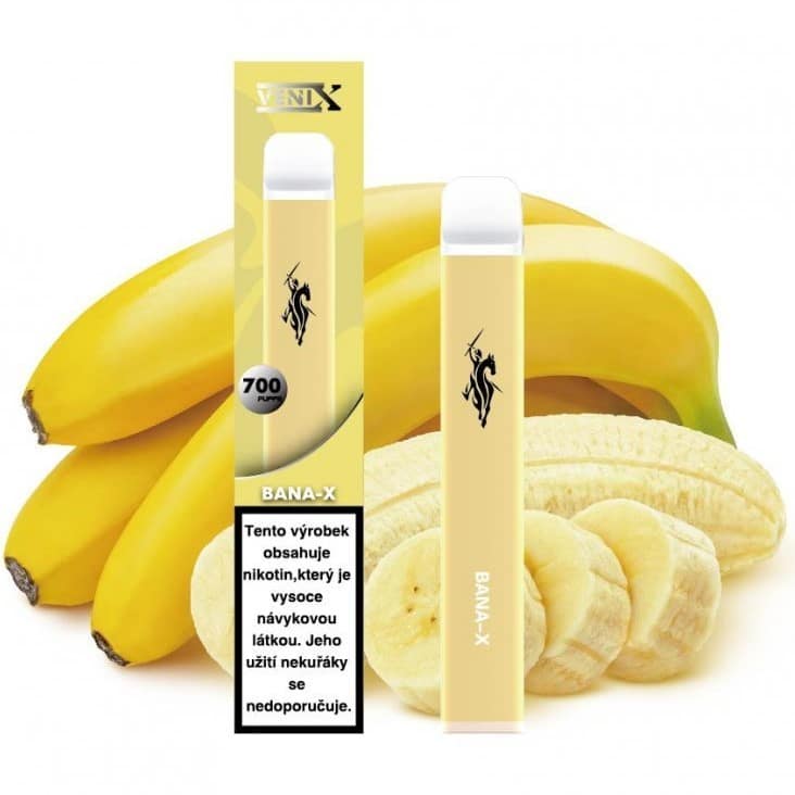 VENIX 700  Bana-X 18 mg-  Banán 1 ks