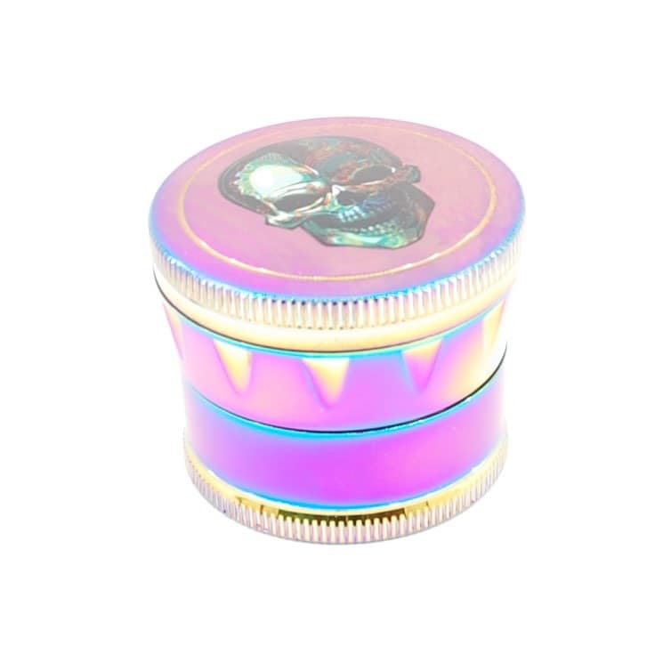 Drvička kovová- DRT-111-dúhová- Lebka