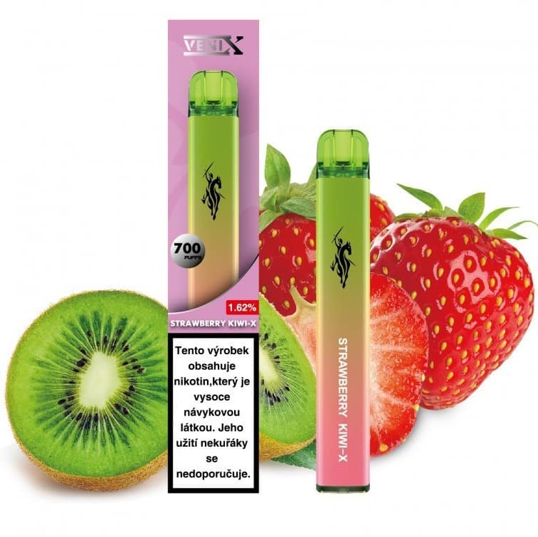 VENIX 700  Strawberry Kiwi-X 18 mg-  Jahoda Kiwi 1 ks