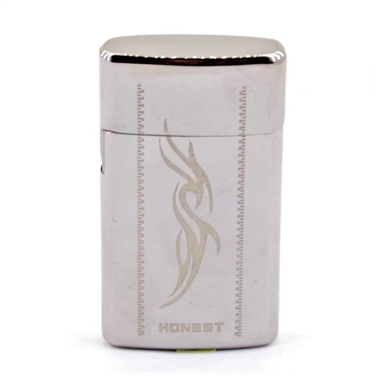 HONEST Zapaľovač BCZ263-2-04- Špirálový / Strieborný 1 HONEST Zapaľovač BCZ263-2-04- Špirálový / Strieborný