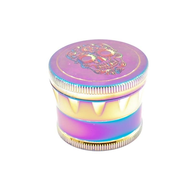 Drvička kovová- DRT-110-dúhová- Lebka