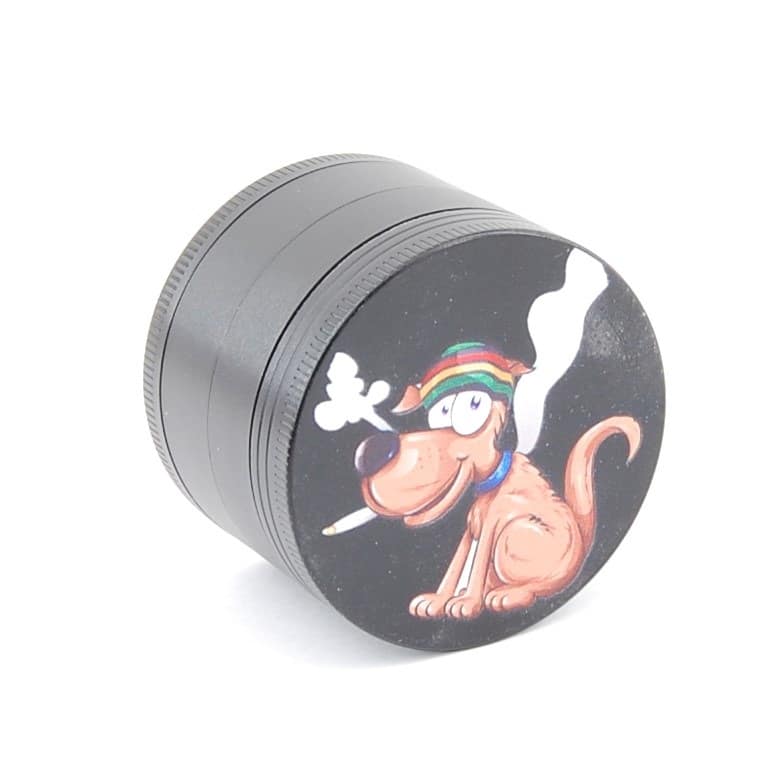 Drvička kovová- DRT117-čierna- Pes