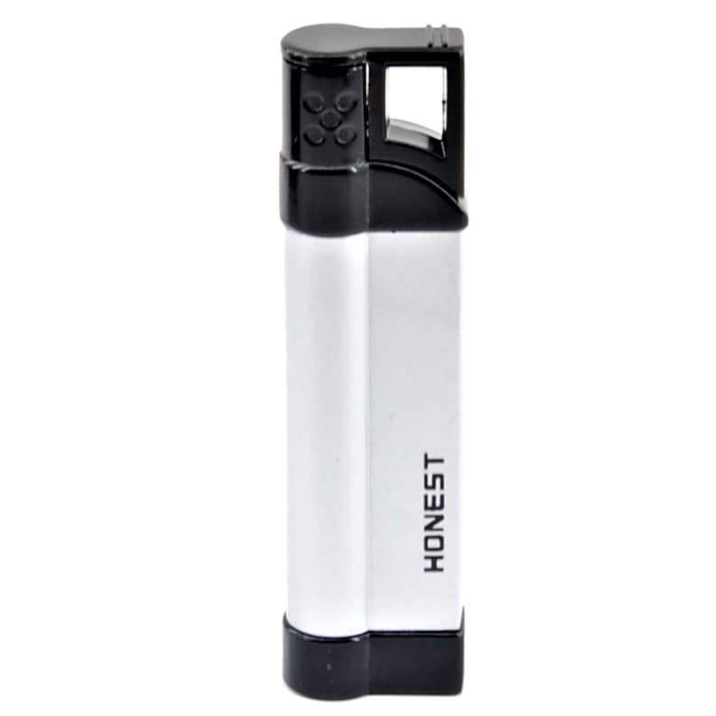 HONEST Zapaľovač - BCZ341-2-04- Tryskový/ Strieborný