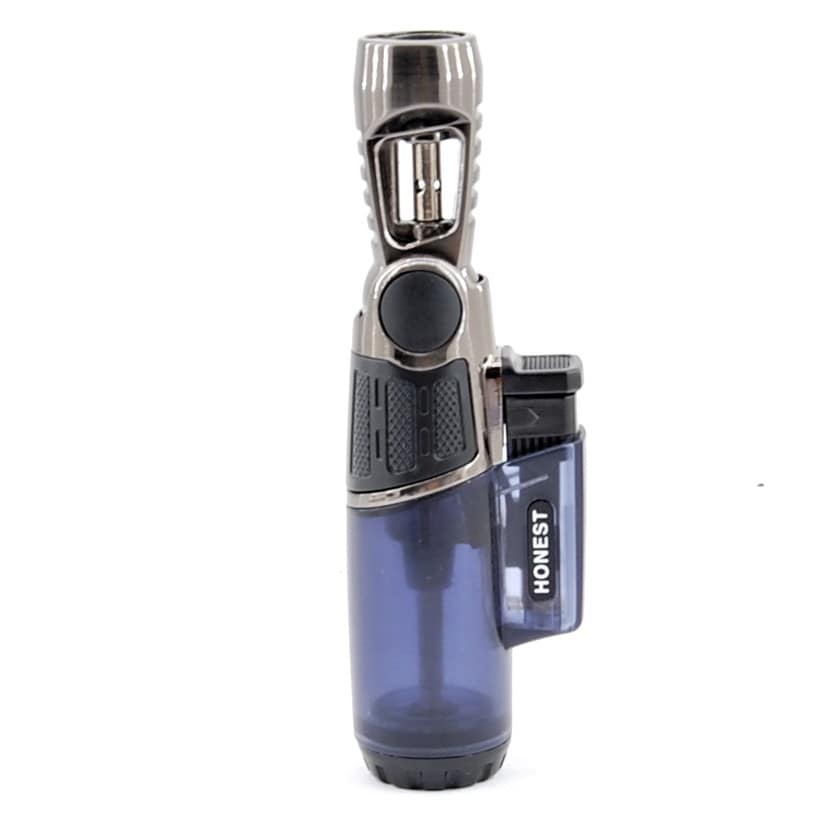 HONEST Zapaľovač  BCZ771-1-01- Tryskový/Modrý