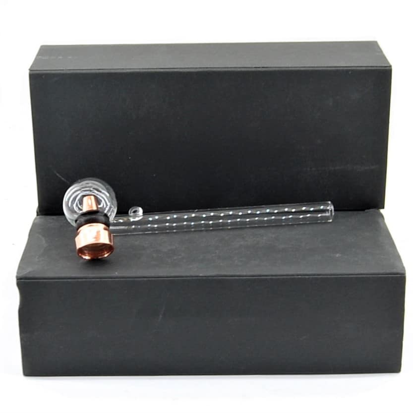 Sklenená fajka- šlukovka -Oil pipe- HT-5144 1 ks