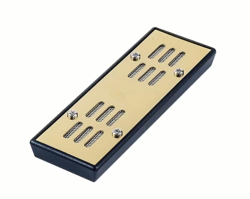 Zvlhčovač tabaku, cigár - tehlička zlatá