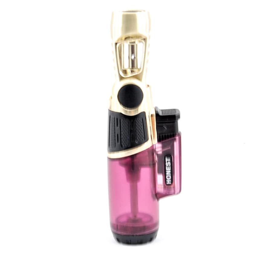 HONEST Zapaľovač BCZ771-1-02- Tryskový/ Fialový