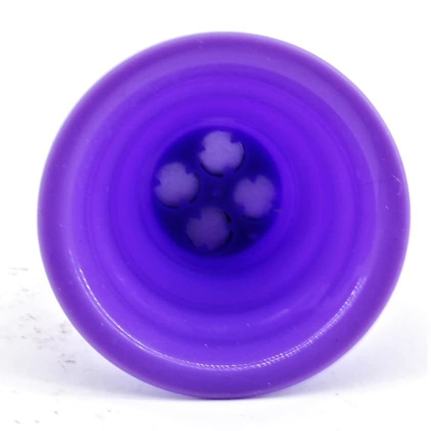 Silikónový náustok s filtrom na bongo- YD-700- Fialový