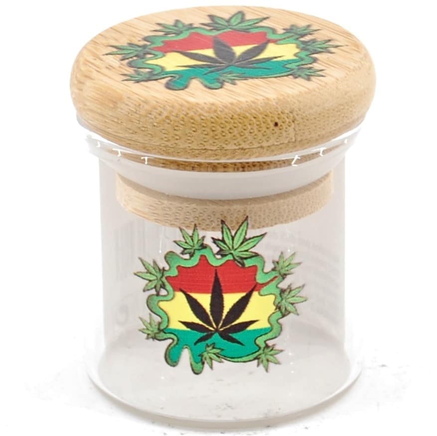 Nádoba na bylinky/sušinu  NAKIDA 68 mm- HT-5716-5- Sklo